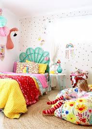 Kids Bedroom Ideas Rainbow Retreat Four Cheeky Monkeys Colorful Bedroom Decor Kids Bedroom Decor Girls Rainbow Bedroom