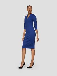 Geena Reversible Ponte Sheath Dress | Tall Women Dresses | Tallmoi
