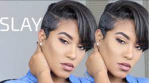 Short natural curly pixie haircuts, tousled waves short hair is super charm and grace.short wavy pixie hair styles are impeccably appropriate for ladies with long facial structures and/are great for all unique occasions.the short wavy haircut is very easy for ladies with common wavy hair. How To Slay My Natural Hair Pixie Cut Youtube