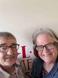 Morning routine with dog and chickens