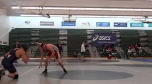 157 lbs match Ryan Goodman West Virginia vs. Anthony Priore Sacred Heart