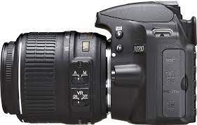 Nikon D3200 Dslr Camera With 18 55mm Vr Lens Black D3200 Black Kit Best Buy