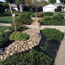 Top 70 Best Front Yard Landscaping Ideas Outdoor Designs Leaning cypress tree front yard landscaping ideas.