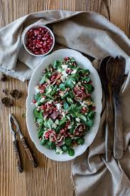 Werbung Feldsalat Mit Entenschinken Granatapfel Und Feta Food German Salads Cooking