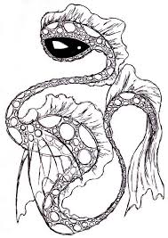 Scary sea monster coloring pages. 43 Sea Monster Coloring Page Ideas Monster Coloring Pages Sea Monsters Coloring Pages