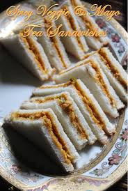 Yummy Tummy Spicy Veg Mayonnaise Sandwich Recipe Tea Sandwich Recipes Sliders Party Display Tea Sandwiches Recipes Snack Recipes Tea Sandwiches