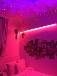 Led Strip Lights With Remote Cosmic Drip In 2020 Neon Room Neon Bedroom Aesthetic Bedroom