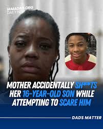 A mother has confessed to accidentally sh**ting her son, Robert Florence,  who was 16 years old. Tesha Jenkins is now facing charges of second-degree  m*rder. According to court documents, Jenkins described Robert