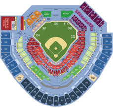 Petco Park Seating Chart Game Information