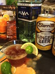 El Diablo Recipe 2 Oz Alma De Agave Tequila Reposado 1 Oz Creme De Cassis Liqueur 1 Oz Fresh Lime Juice Ginger Beer Tequila Recipe Fresh Lime Juice