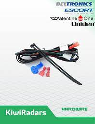 Mirror wire radar detector hardwire power cord for cobra. Cobra Radar Detector Hard Wire Kit Kiwi Radars