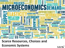 An economic system is a system of production, resource allocation and distribution of goods and services within a society or a given geographic area. Tutor2u Scarce Resources Choices And Economic Systems