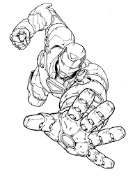 Avenger merupakan kelompok superhero yang bersatu melawan musuh dari planet lain yaitu loki, avenger sendiri terdiri dari ironman. Gambar Mewarnai Iron Man Terupdate Untuk Anak Sd Tk Paud Gambarcoloring