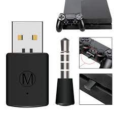 Usb bluetooth adapter for headphones. Bluetooth Receiver Bluetooth Adapter Wireless Headset Headphone Adapter With Mic Bt 4 0 Dongle Usb Adapter Usb Dongle For Ps4 Black Walmart Com Walmart Com
