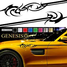 車 ピン ストライプ ステッカー