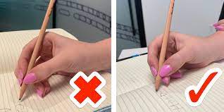 How you hold a pencil to draw is different from how you hold a pencil to write. The Most Common Standard Way To Hold A Pencil And How To Do It