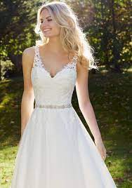 Mori Lee 3214r Wedding Dress Mori Lee Wedding Dress Chiffon Wedding Gowns A Line Wedding Dress