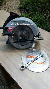 Skilsaw circular saw blade change. How To Change A Circular Saw Blade