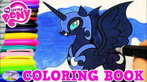 Find the best my little pony coloring pages for kids & for adults, print ️ and. My Little Pony Coloring Book Nightmare Moon Episode Colors Surprise Egg And Toy Collector Setc Youtube