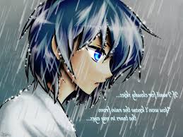 With tenor, maker of gif keyboard, add popular sad anime animated gifs to your conversations. Anime Boy In Rain Posted By Zoey Sellers