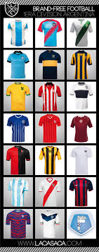 The league at a glance. Futbol Sin Marcas Brand Free Football 1era Division Argentina La Casaca