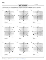Photos of the 3 finding slope from two points worksheet. Slope Worksheets