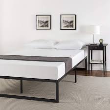It negates the need for a box spring like that of a traditional frame. Amazon Com Zinus Abel 14 Inch Metal Platform Bed Frame Mattress Foundation No Box Spring Needed Steel Slat Support Easy Quick Lock Assembly King Furniture Decor