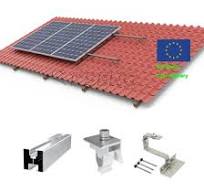 Universal Solar Tile Roof Mounting System with Solar Roof ...