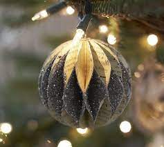 Die anleitung ist auch dabei, schauen sie mal an ★. Weihnachtsbaumschmuck Papier Basteln Glitzer Kugel Weihnachtsbaumschmuck Basteln Weihnachtskugeln Basteln Weihnachtsbaumschmuck