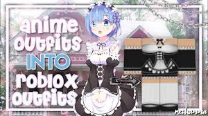 Anime costume ideas best drawing outfit images on library outfits. Recreating Anime Outfits Into Roblox Outfits Youtube