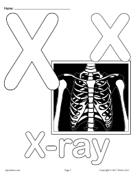 Free Letter X Alphabet Coloring Pages 3 Printable Versions Alphabet Coloring Pages Alphabet Coloring Preschool Coloring Pages