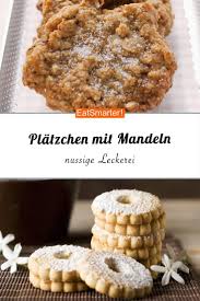 Platzchen Mit Mandeln Platzchen Rezept Lebensmittel Essen Mandeln