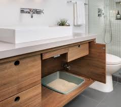 Katzenklo Im Schrank Unter Waschbecken Verstecken Modern Katzen Klo Katzenklo Katzen Toilette