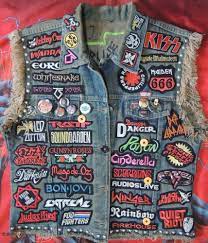 Updated Collection Battle Jacket Metal Clothing Hair Metal Bands