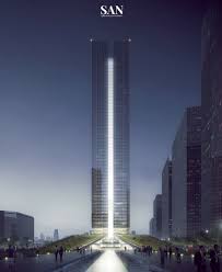 San Architectural Visualization On Behance With Images Skyscraper Architecture