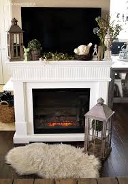 Spring Home Tour Fireplace Mantle Decor Farmhouse Fireplace Mantels Tv Decor
