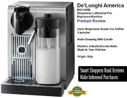 With the nespresso capsule system combined with de. De Longhi America En750mb Nespresso Lattissima Pro Machine Review