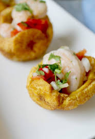 Tostones Filled With Shrimp Salad Tostones Rellenos Johanny S Kitchen Shrimp Salad Delicious Drink Recipes How To Cook Shrimp