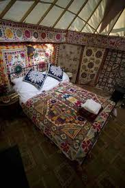 Home In A Yurt Mongolia Indian Bedroom Decor Yurt Living