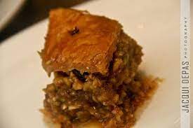 Baklava Is S A Rich Sweet Pastry Made Of Layers Of Filo Pastry Filled With Chopped Nuts And Sweetened With Syrup Or Honey It Sweet Pastries Fun Desserts Food