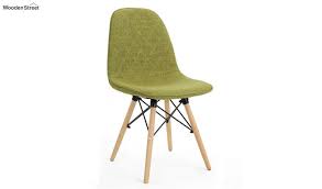We're a high end retailer of furniture designed between 1900 and 2012 which have reached an acclaimed and iconic design status. Buy Callay Mid Century Modern Fabric Eiffel Iconic Chair Green Online In India Wooden Street