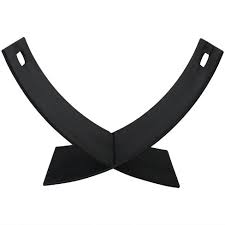 The steel frame is strong and durable and will keep your wood pile stacked season after season. Sunnydaze Indoor Outdoor Small Powder Coated Steel Metal Firewood Log Rack Storage Holder 30 Black Target