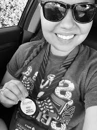 55.80/100 In Modesto for business, but I still have to get out and play.  Got a 5k marathon in the books 😂🤣 Sorry, had to 😁 Loving the sun 🌞  Operation CRUSH THAT 👊 🏃‍♀️❤️💪🥊🔔