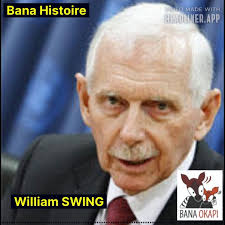 Bana histoire: William Lacy SWING communément appelé koko Swing est  l'ancien représentant du secrétaire général des nations unies en RDC