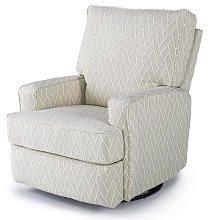 Best Chairs Kersey Upholstered Swivel Glider Recliner Alabaster Swivel Glider Recliner Cool Chairs Outdoor Lounge Chair Cushions