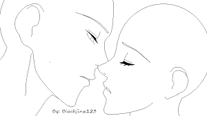 How to sketch an anime kiss tutorial drawing by catluckey on. Manga Themes How To Draw Manga Boy And Girl Kissing