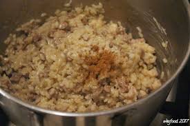 Formaggio grana circa, pepe, sale, cannella e rosmarino q. Wesfood Risotto All Isolana