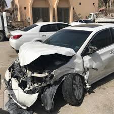 سيارات مصدومه سيارات بعد الحوادث كيف