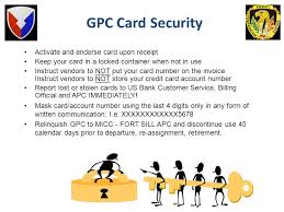 If you're using a credit card to go into debt to buy cryptocurrency, you're taking on high risk. Government Purchase Card Ethics And Operations Training Ppt Download