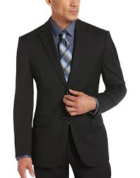 Shop men's slim fit suits on sale at mensusa. Awearness Kenneth Cole Black Slim Fit Suit Separates Coat Men S Suits Men S Wearhouse